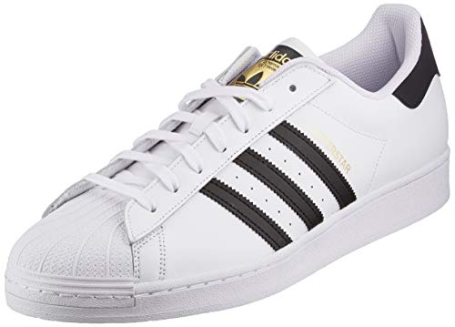 adidas Originals Superstar, Zapatillas Deportivas Hombre, Footwear White/Core Black/Footwear White, 45 1/3 EU