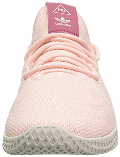 adidas Originals Women's PW Tennis HU Running Shoe, ice Pink/Chalk White, 11 M US