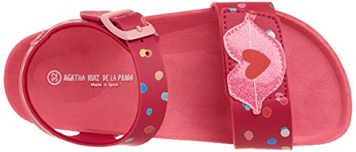 Agatha Ruiz de la Prada 212967-A, Sandalia, Fucsia (Mat), 25 EU