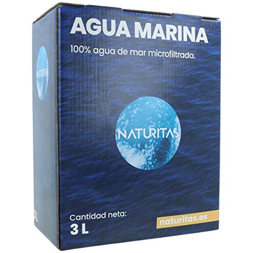 Agua Marina 3 L Naturitas | Ideal para beber y cocinar | Sin aditivos | Microfiltrada en frío