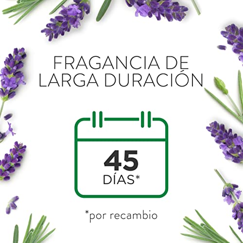 Air Wick Essential Mist Recambios de Ambientador Difusor de Aceites Esenciales para Casa con Aroma a Lavanda y Camomila, Pack de 3 Recambios