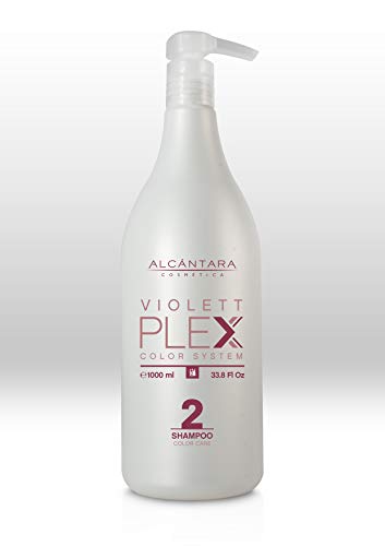 Alcantara Cosmetica Violett Plex Color Sistema Champú Cuidado del Color 1 Litro 1000 ml