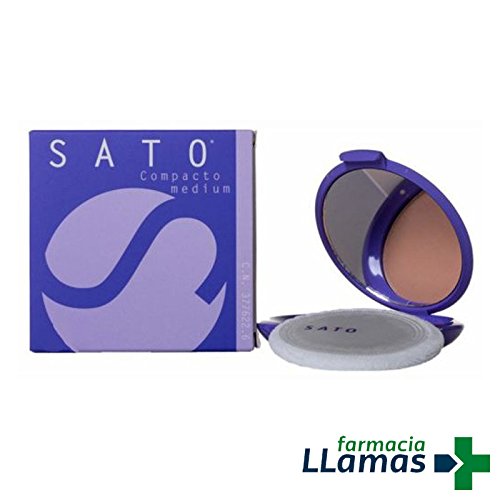 Alfasigma SATO COMPACTO MEDIUM 12 GRAMOS - POLVO DE MAQUILLAJE