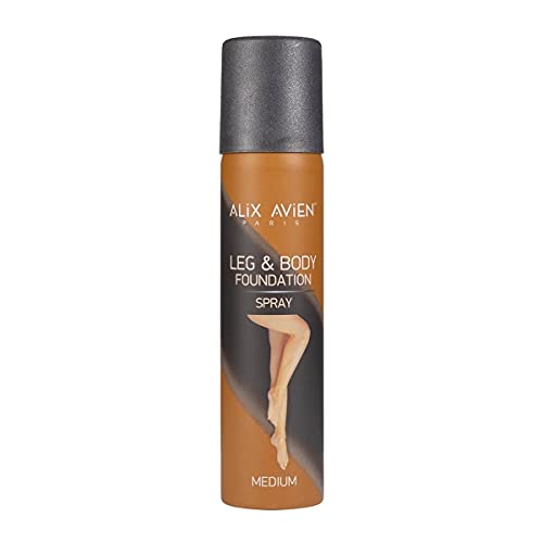 Alix Avien Paris, Leg & Body Spray Highly Concealing Balances Skin, Medium