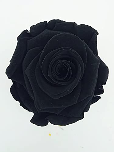 Almaflor Rosa eterna Negra Premiun. Rosa preservada Negra. Rosa Negra eterna. Flores preservadas. Hecho en España.