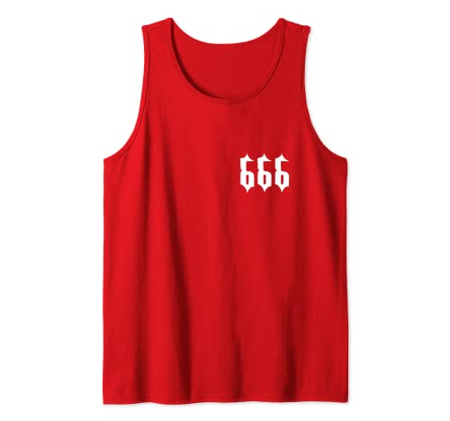 Alternativa Clothes Aesthetic Goth Women 666 Grunge Graphic - Ropa deportiva para mujer Camiseta sin Mangas