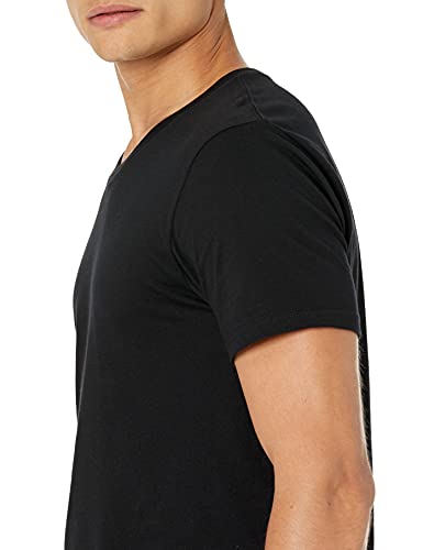 Amazon Essentials 6-Pack V-Neck Undershirts Camisa, Negro (Black), XX-Large