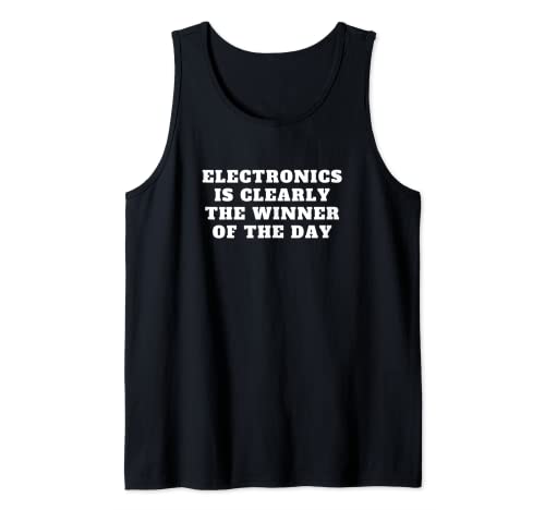 Amo Electricidad Diseño Cool Electronics Cotizaciones Camiseta sin Mangas