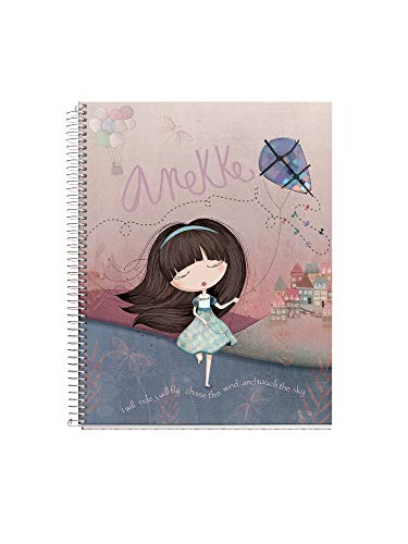 Anekke | Libreta A4 de cuadros Liberty | Accesorios y Complementos para Mujer