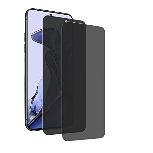 Anti-Spy Protector Pantalla para Xiaomi Mi 11T / 11T Pro, E-Lush [2 Pack] Privacidad Anti-espía Peeping Vidrio Templado para Xiaomi Mi 11T / 11T Pro Protector de Pantalla 9H Dureza Película Protectora