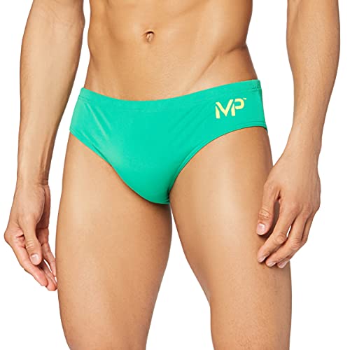 Aqua Sphere Calzoncillos Comp Solid para Hombre, Hombre, Resumen sólido, SM249030395, Verde, 48