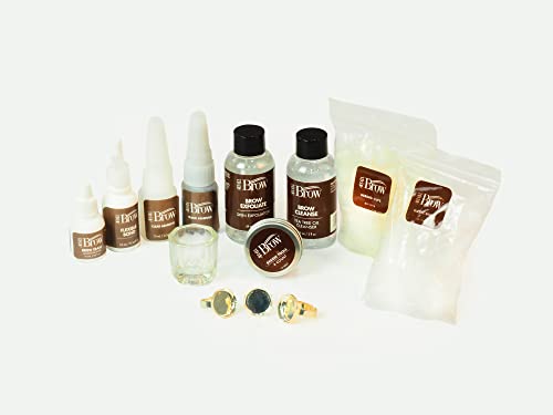 Ardell Kit Profesional de Extensión y Diseño de Cejas | Maletín para Extensión de cejas | 75 Servicios por Kit