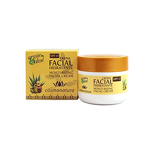 Argan-Aloe 70090 - Crema facial hidratante con aloe y argán