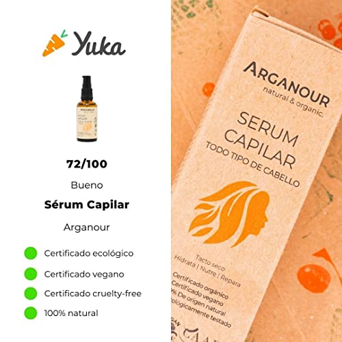 Arganour Hair Serum Argan Oil 50 Ml 50 g