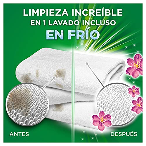 Ariel Detergente Lavadora Líquido, 108 Lavados (4 x 27), Fragancia Sensaciones