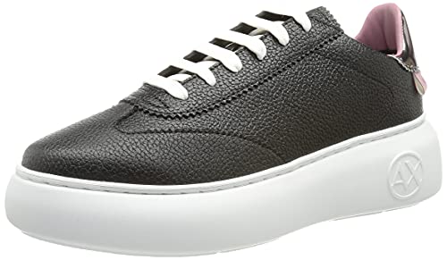 Armani Exchange High Sole Comfort, Zapatillas Mujer, b X-Estrecho, X-Small EU