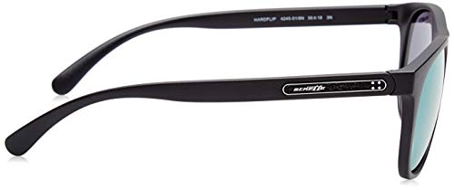 Arnette 01/8N Gafas de Sol, Matte Black, 56 para Hombre