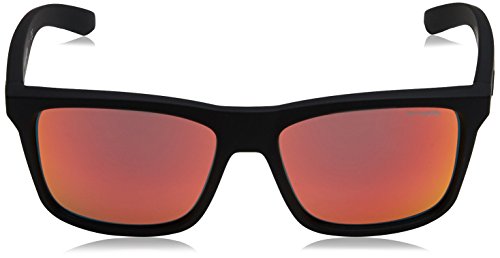 Arnette 0AN4217 447/6Q 57 Gafas de Sol, Negro (Fuzzy Black/REDMIRROR), Unisex-Adulto