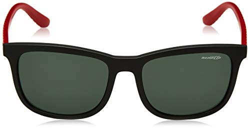 Arnette 0AN4240 250671 56 Gafas de Sol, Negro (Matte Black/Green), Hombre