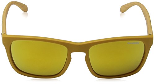 Arnette Burnside Gafas de Sol, Matte Mustard, 56 para Hombre