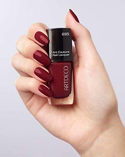 ARTDECO Art Couture Nail Lacquer Esmalte de Uñas Efecto Vinilo, No 695 Couture Blackberry - 10 ml