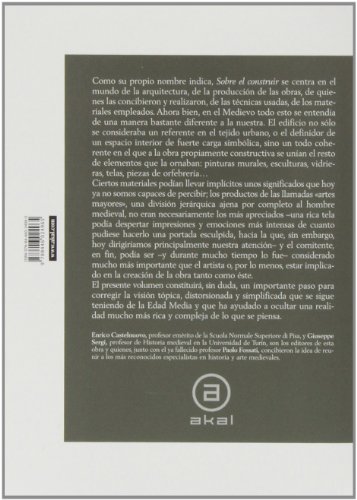 Arte e historia en la Edad Media II. Sobre el construir: técnicas, artistas, artesanos, comitentes (Arte y estética)