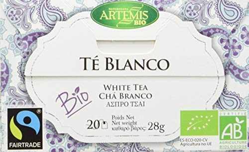 Artemisbio Te Blanco Fair Trade Eco Bolsitas 20 Filtros, 28g