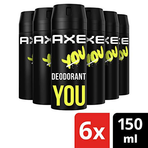 Axe You Rock Desodorante - 150 ml - Pack de 6
