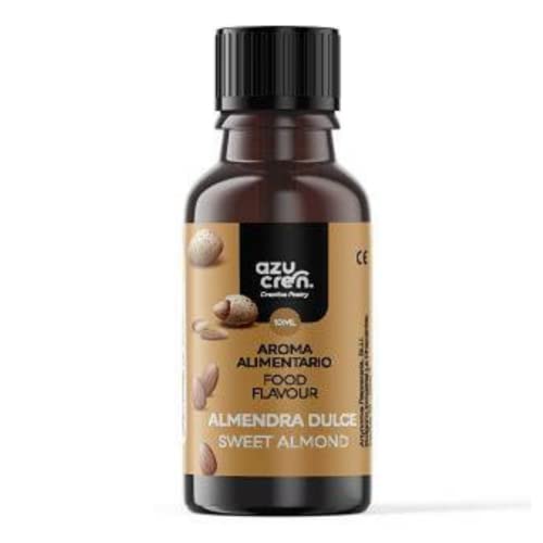 Azucren - Saborizante para Repostería - Aporta Aroma y Sabor a tus Tartas, Bizcochos y Galletas -10 ML (Almendra dulce)