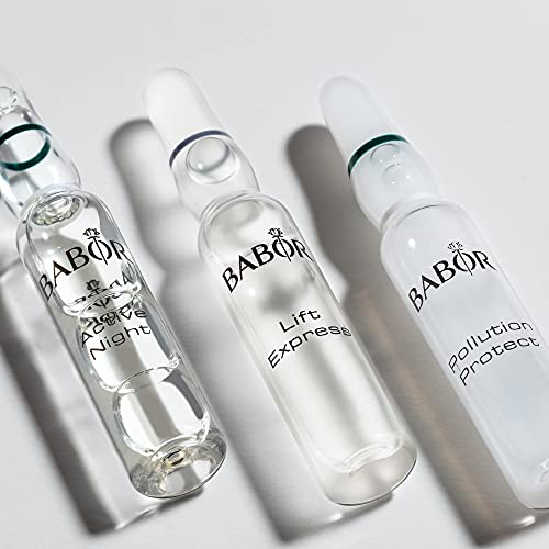 BABOR Active Night, Ampollas reconstituyentes para el rostro para una mejor regeneración de la piel, Fórmula vegana, Ampollas concentradas, 7 x 2 ml