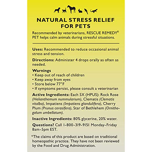 Bach Pet Rescue Remedy, 10 ml