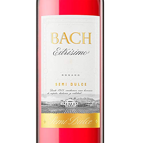 Bach Viña Extrísima - Vino Rosado Semidulce - Pack 6 botellas 75cl