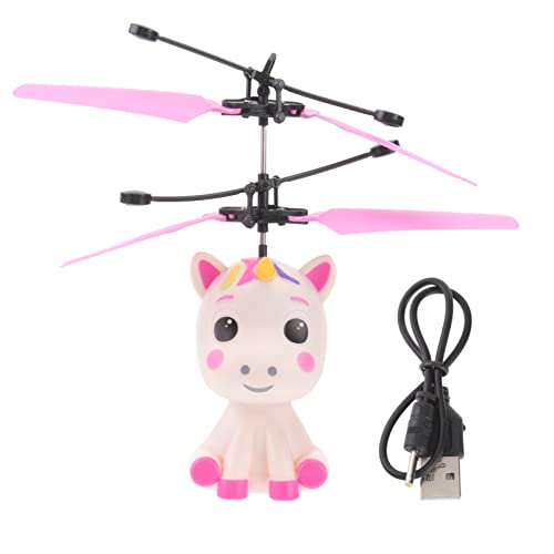 Balacoo Volando Fairy Unicornio Bola Juguete Recargable RC Mini Drone Inducción Helicóptero Flying Aircraft Juguetes para Niñas Niños