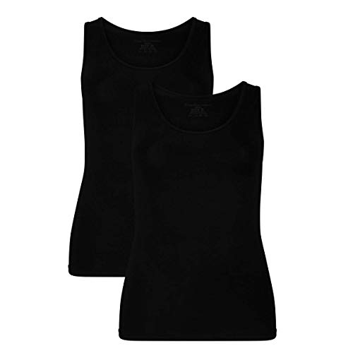 Bamboo Basics Anna - Camiseta para mujer Negro S