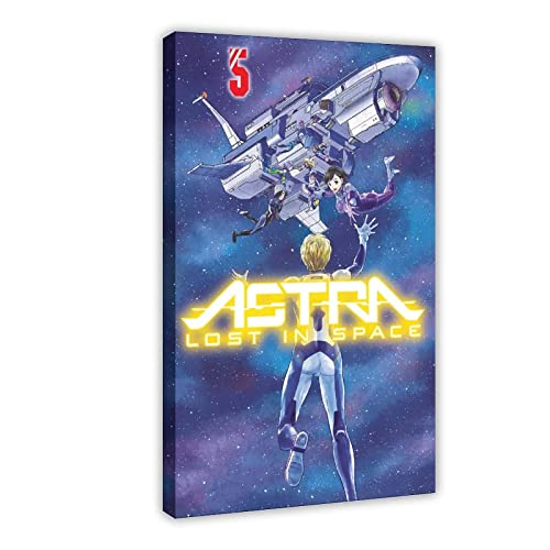 BDTSRT Imprimir en Cartel de Lienzo Sin Marco 60X90cm Aniem Poster Astra Lost in Space