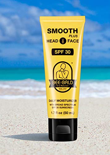 Bee Bald Smooth Plus Daily Moisturizer with SPF 30 Broad Spectrum Sunscreen by Bee Bald