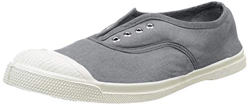 Bensimon Tennis Elly Femme, Zapatillas de Deporte de lona Mujer, Gris, 39 EU