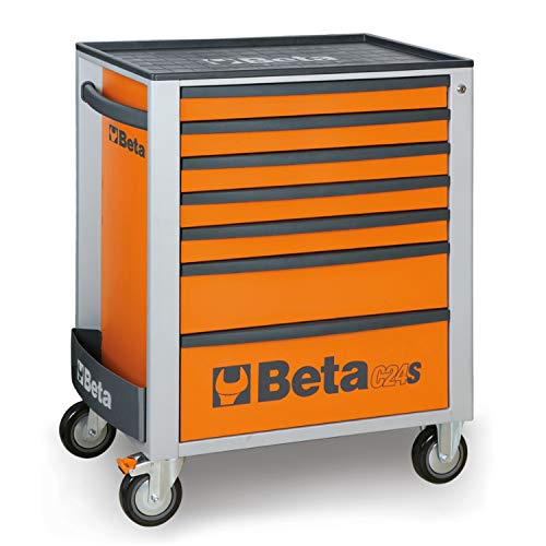 Beta 024002071 - C24S/7-O-Cajonera Móvil 7 Cajones Orange