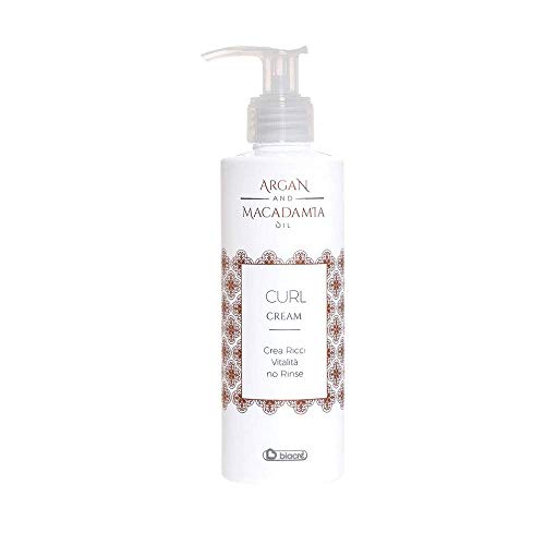 Biacrè Argan and Macadamia - Crema de aceite de curl (200 ml)