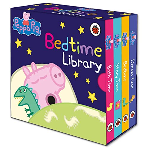 Biblioteca Peppa Pig para acostarse: Colección de 4 libros