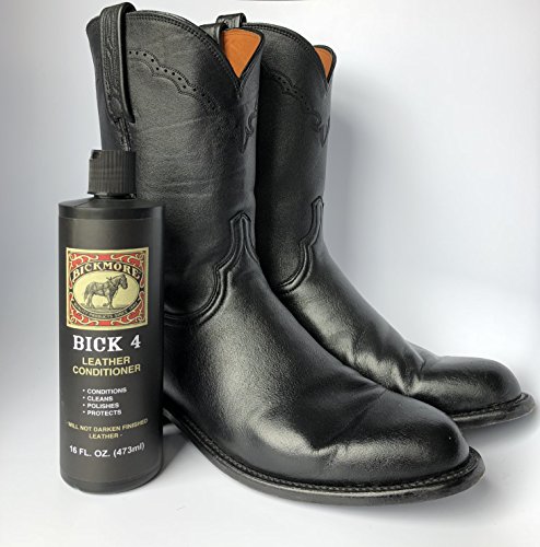 Bickmore Bick 4 Acondicionador de cuero de 16 onzas – Best Since 1882 – Limpiador y acondicionador – Restore Polish & Protect All Smooth acabado cuero