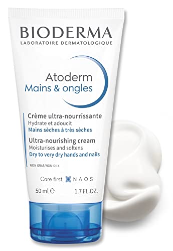 Bioderma Atoderm - Crema ultra nutritiva para manos y uñas (3 unidades de 50 ml, incluye 1 unidad)