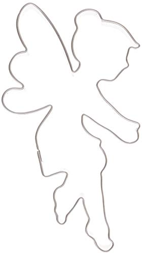 Birkmann 1010719810 Cookie Cutter Flying Fairy, 11 cm, 5 x 3 x 2 cm, metálico, Gris