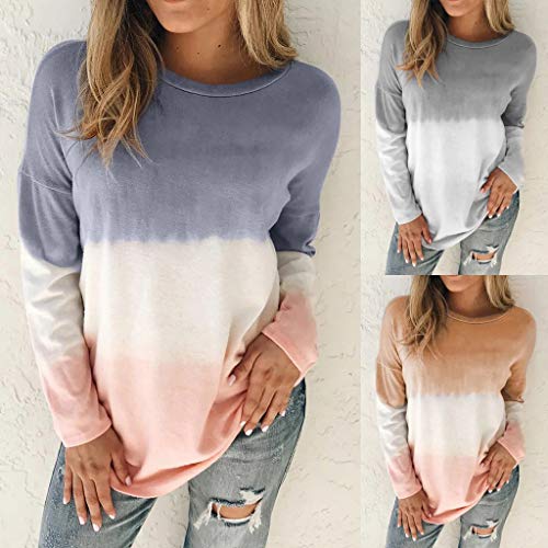 BOLANQ o Irregular Sudadera con Capucha Tumblr Mujer Moda Manga Larga Casual Impresión Cuadros Otoño Invierno Jersey Mujer Primavera Blusa Tops Tumblr Suéter