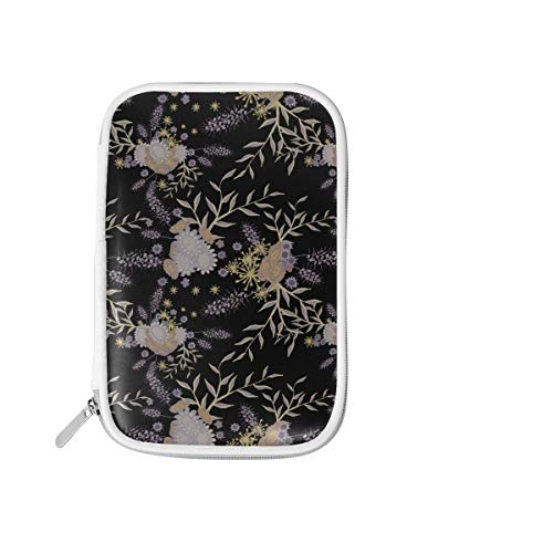 Bolsa de maquillaje de viaje Flor Unique Floral Plant Xl Bolsa de aseo Fundas de maquillaje para niñas Bolsa de aseo multifuncional para niñas Niños para hombres Mujeres