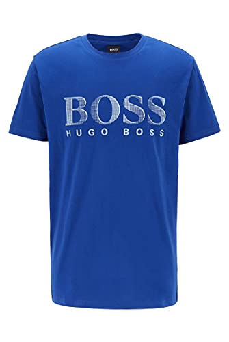 BOSS Camiseta RN, Azul, L para Hombre