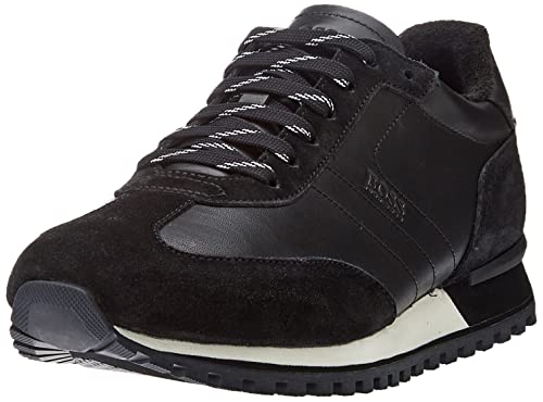 BOSS Parkour-l_Runn_LTWT, Zapatillas Hombre, Negro1, 42 EU