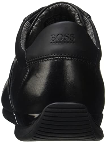 BOSS Saturn_lowp_lux4, Zapatillas Hombre, Negro (Black 1), 45 EU