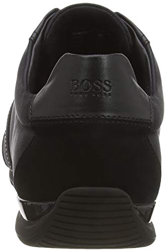 BOSS Saturn_lowp_MX, Zapatillas Hombre, Negro (Black 1), 44 EU