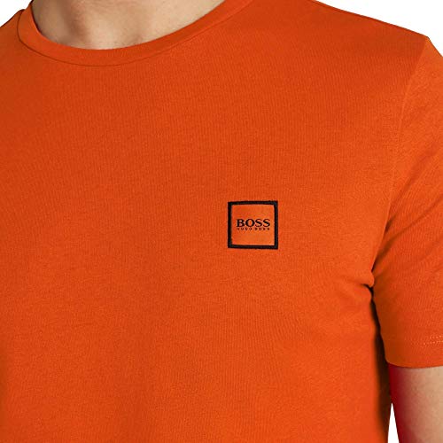 BOSS Tales Camiseta, Naranja (Dark Orange 805), Large para Hombre